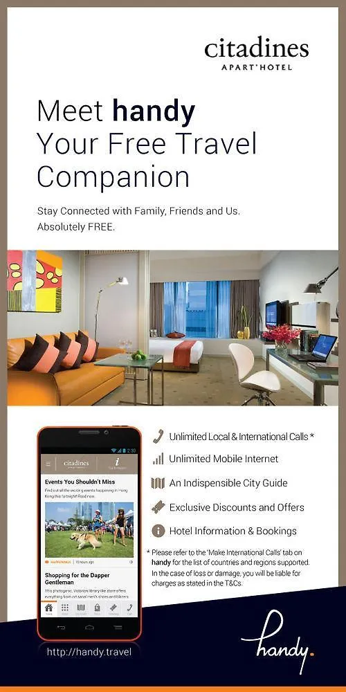 Citadines Ashley Hongkong Aparthotel 3*, Hong Kong